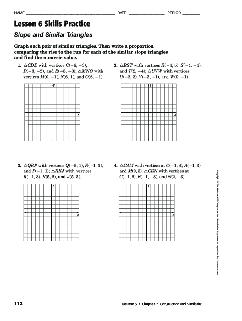 lesson 2 homework practice slope lesson 2 homework practice slope