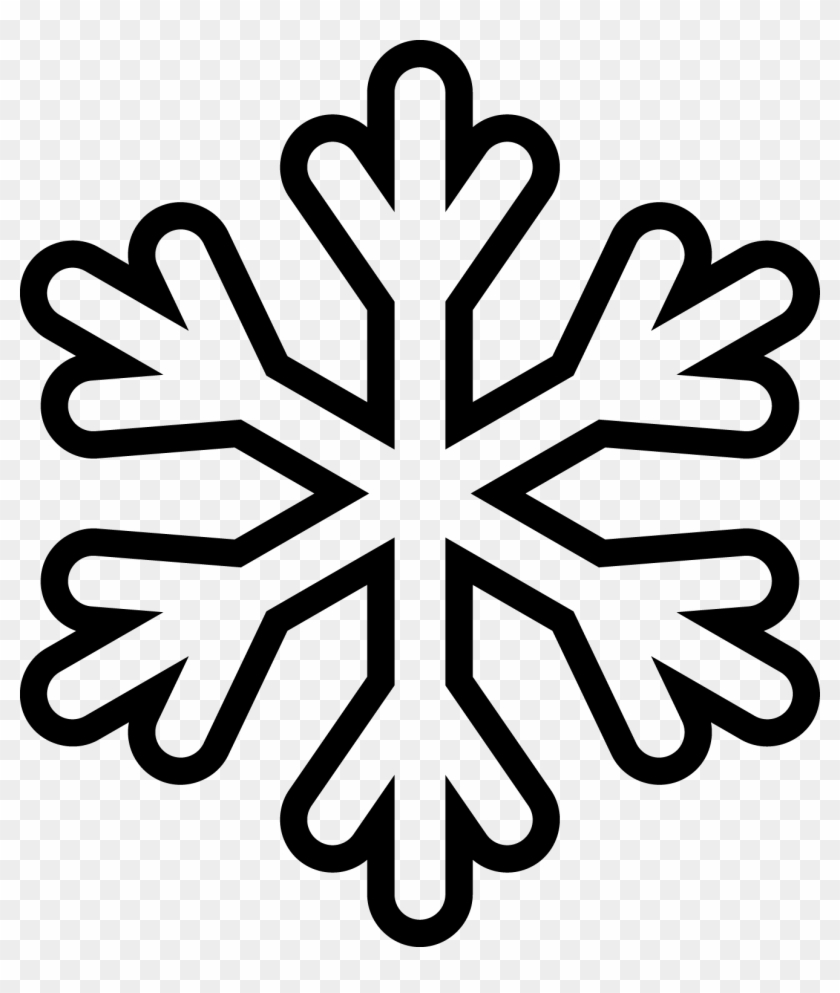 Snowflake Clipart Outline Xigkkle5t Snowflake Coloring Pages Free Transparent PNG Clipart Images Download