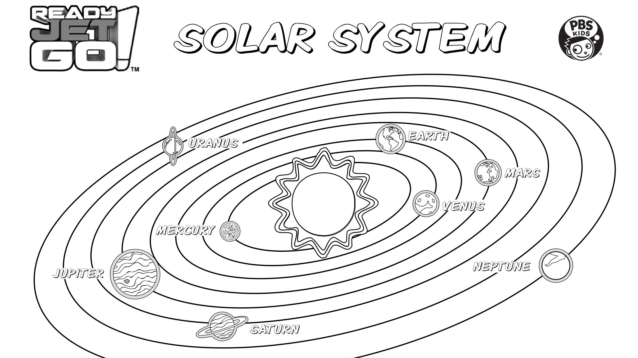 solar system coloring sheet solar system coloring sheet