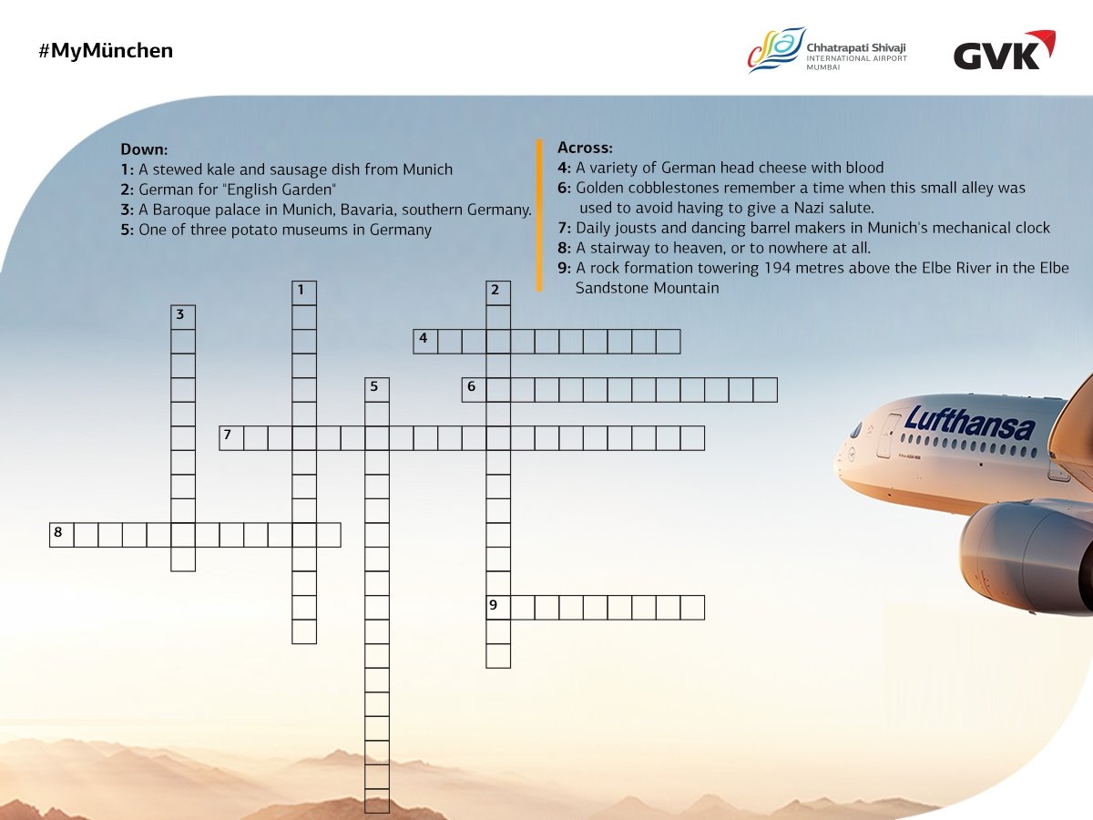Solve This Crossword Puzzle Post Your Answer In The Replies Below 1 Lucky Winner Will Win A Return Ticket To Munich Germany MyM nchen Solve This Crossword Puzzle Post Your Answer In The Replies Below 1 Lucky Winner Will Win A Return Ticket To Munich Germany MyM nchen