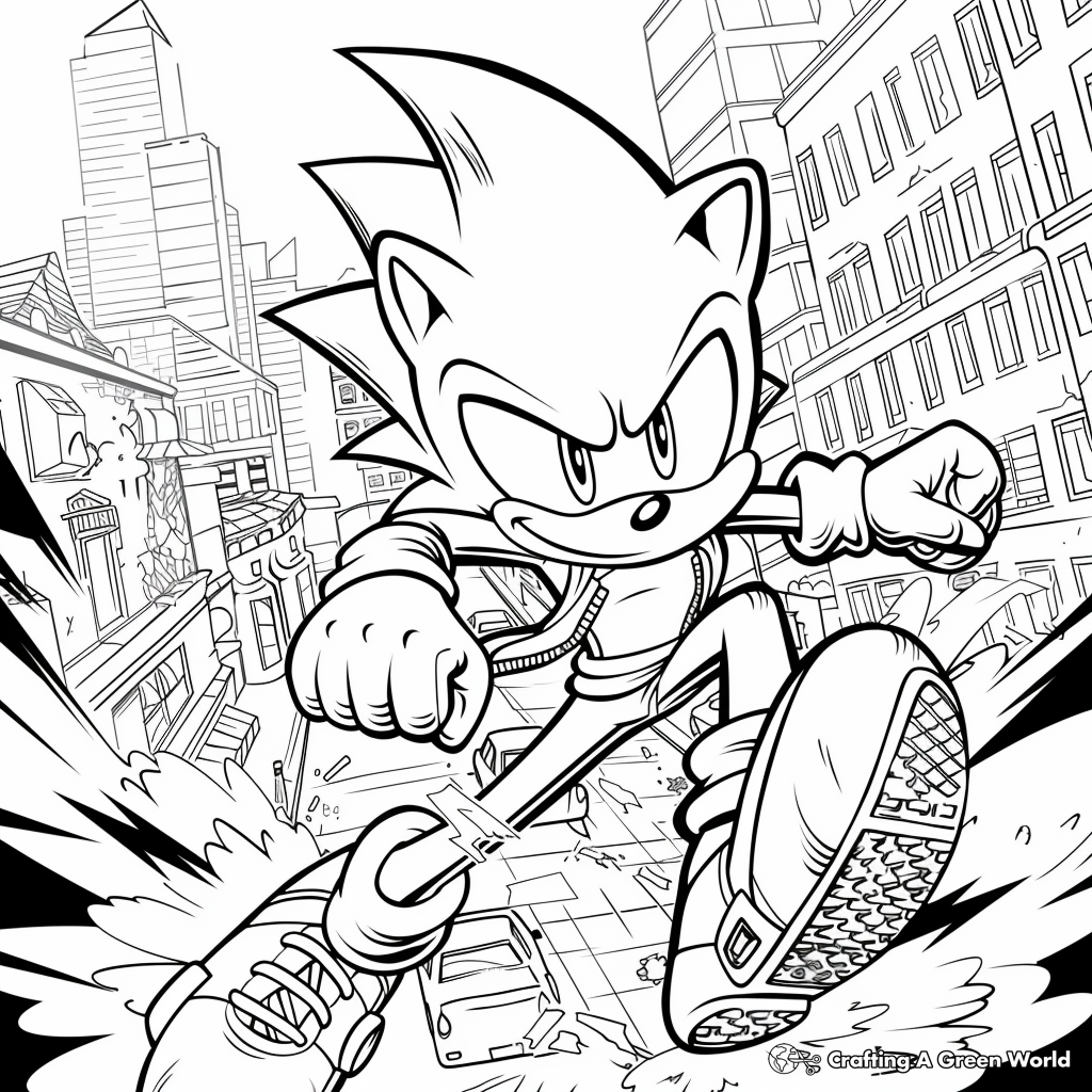 sonic and friends coloring page sonic and friends coloring page