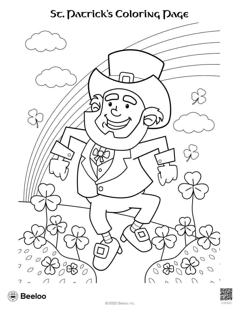 preschool st patrick's day coloring pages