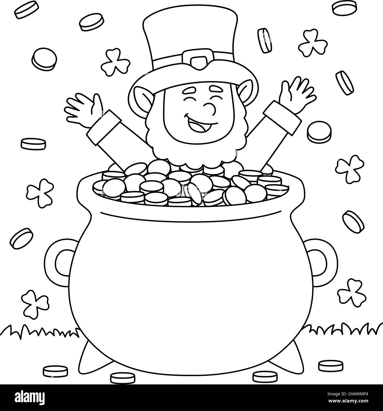 st. patrick coloring page st. patrick coloring page
