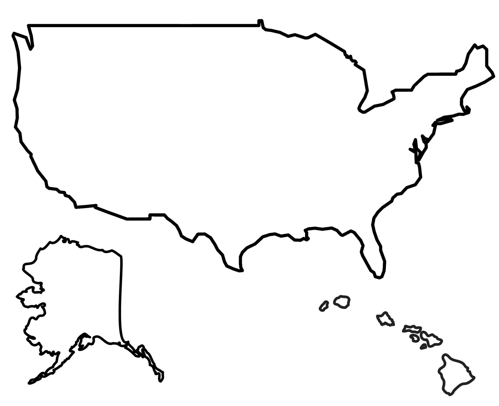 State Outlines Blank Maps Of The 50 United States GIS Geography State Outlines Blank Maps Of The 50 United States GIS Geography