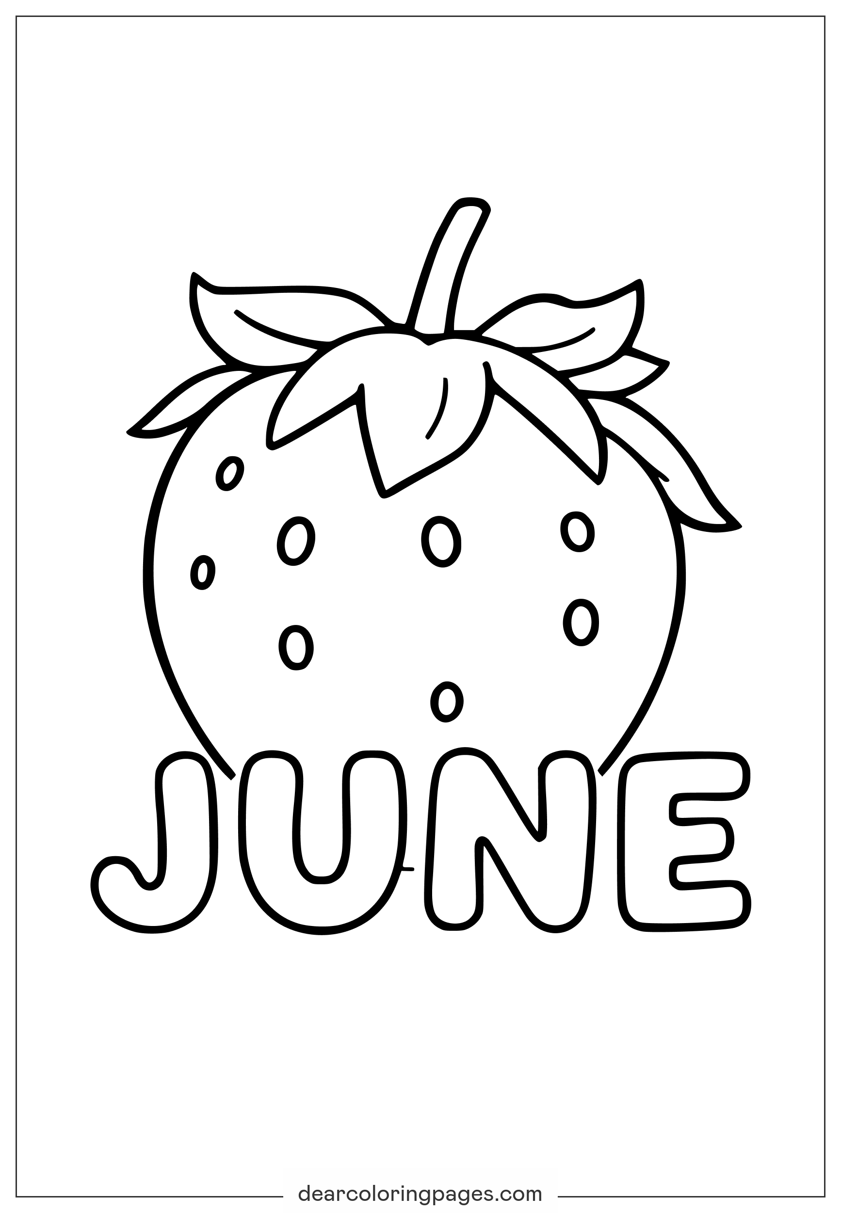 Strawberry Coloring Pages 18 Free Printable Coloring Pages