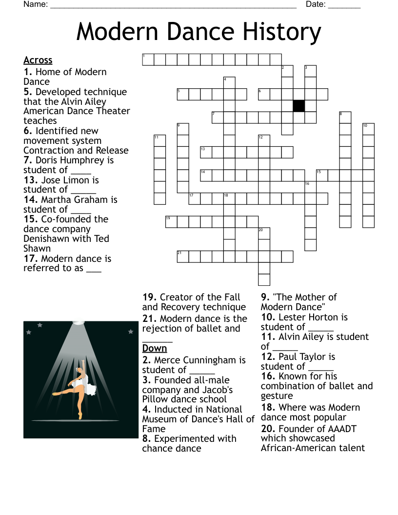 circle dance crossword clue