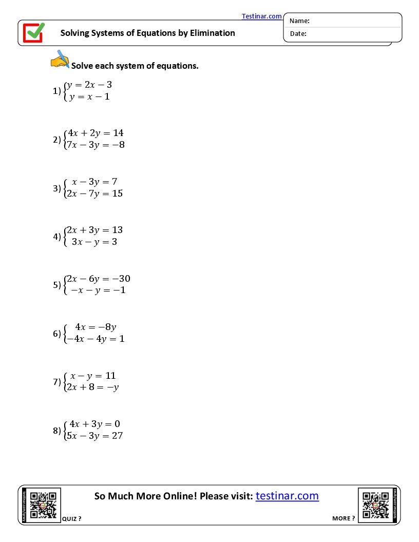 system of equations worksheet system of equations worksheet