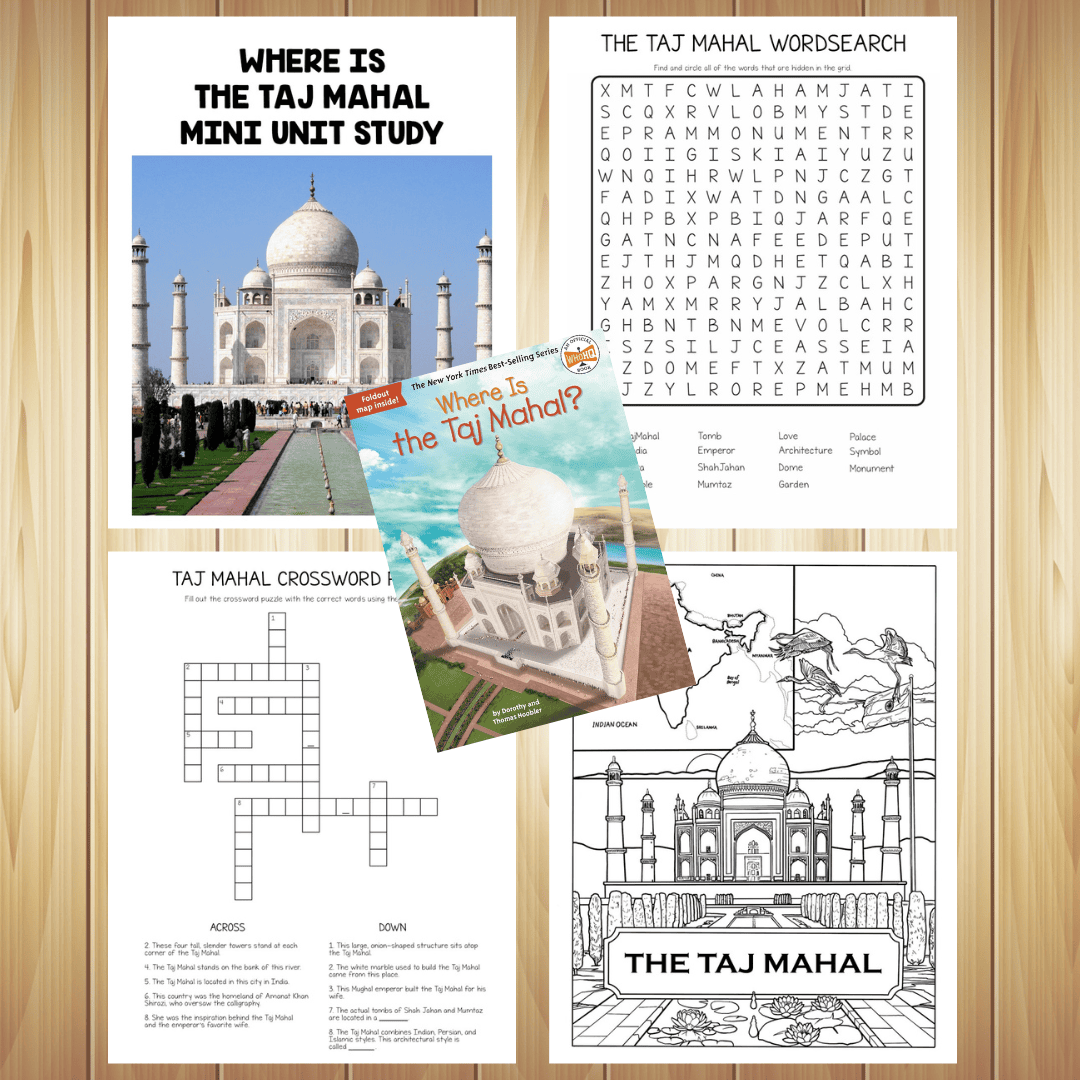 taj mahal site crossword clue