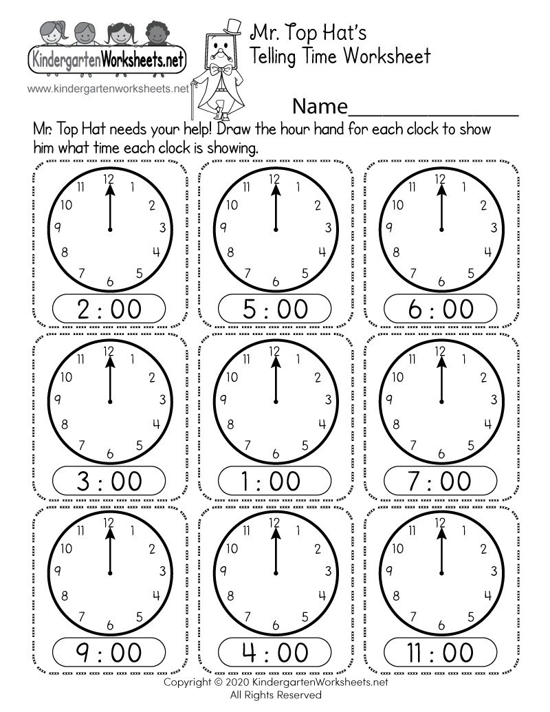 Telling Time Worksheet Free Printable Digital PDF Telling Time Worksheet Free Printable Digital PDF