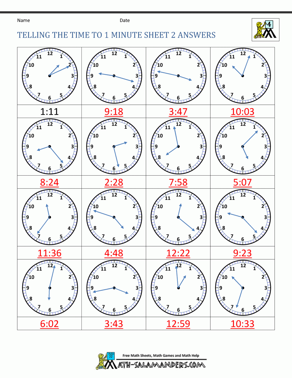 free time clock worksheets free time clock worksheets