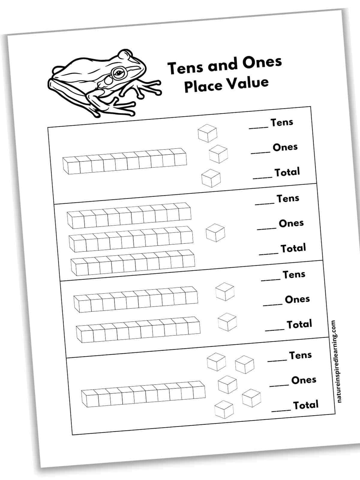 tens and ones worksheets tens and ones worksheets