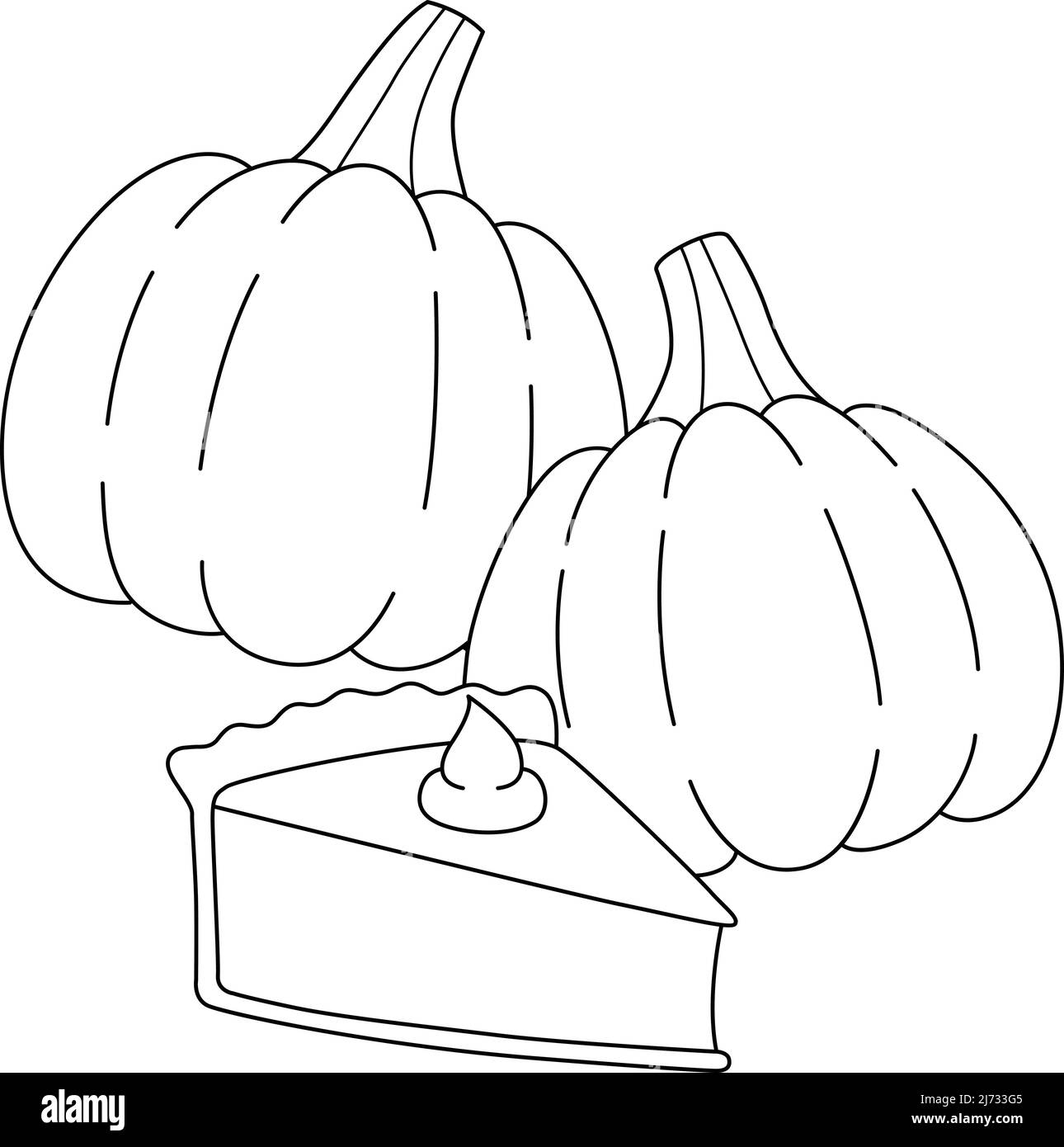 Thanksgiving Pie And Pumpkins Coloring Page Stock Vector Image Art Alamy Thanksgiving Pie And Pumpkins Coloring Page Stock Vector Image Art Alamy