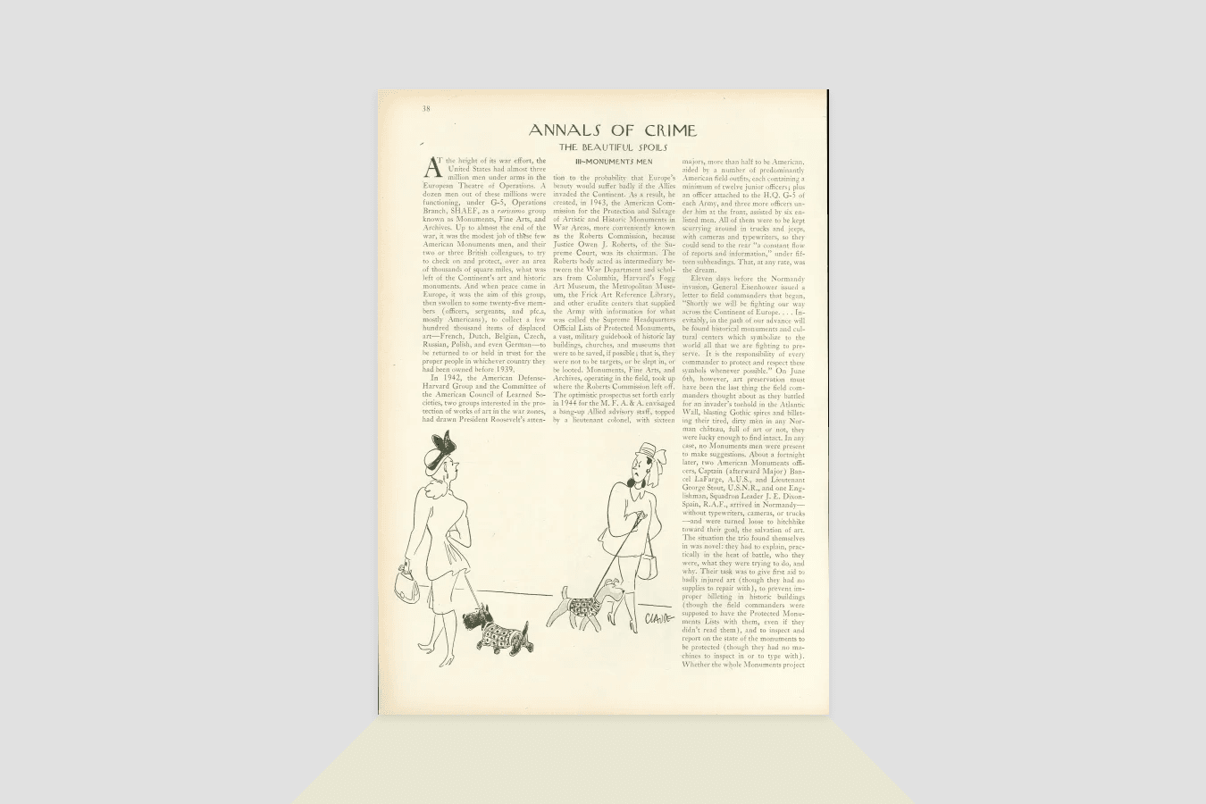 The Beautiful Spoils III Monuments Men The New Yorker The Beautiful Spoils III Monuments Men The New Yorker