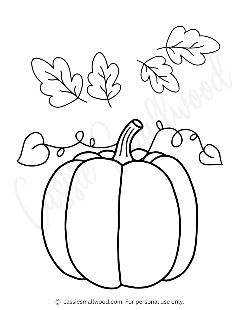 THE BEST Pumpkin Coloring Pages Free Printable Cassie Smallwood