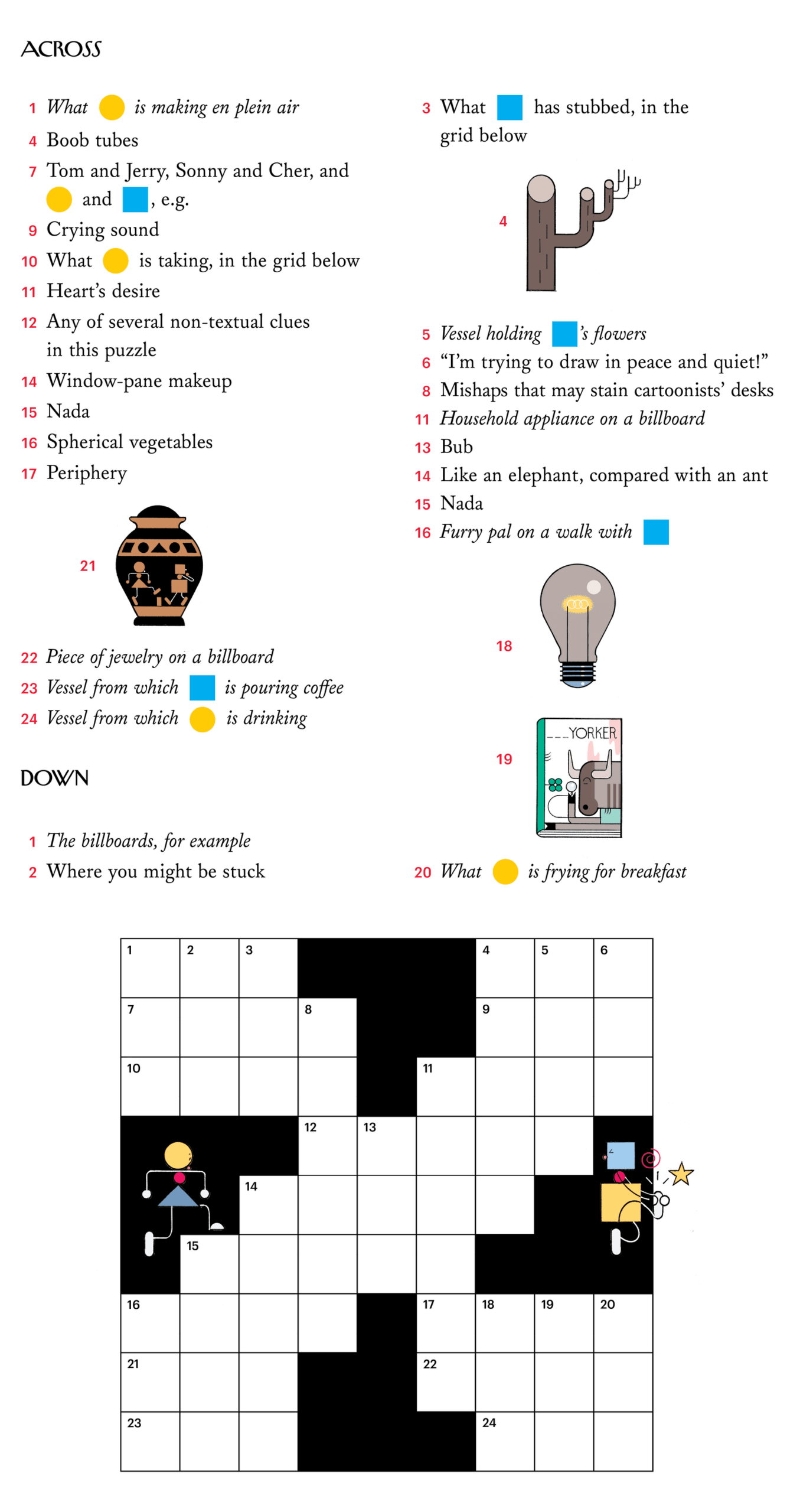 The Cover Crossword Puzzle The New Yorker