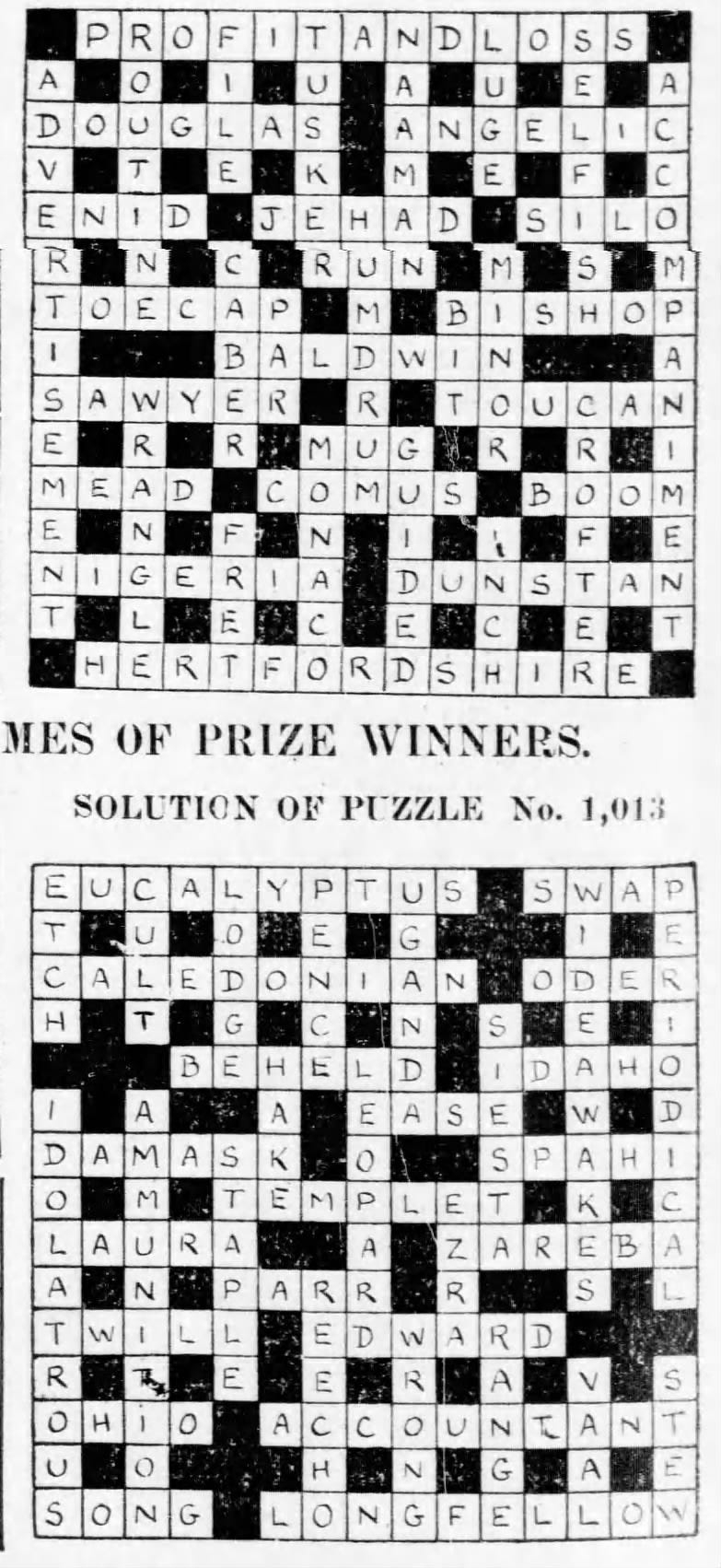 The Crossed Letters That Shaped American Linguistics Inside The Eugene Sheffer Crossword Saint Augustines University The Crossed Letters That Shaped American Linguistics Inside The Eugene Sheffer Crossword Saint Augustines University