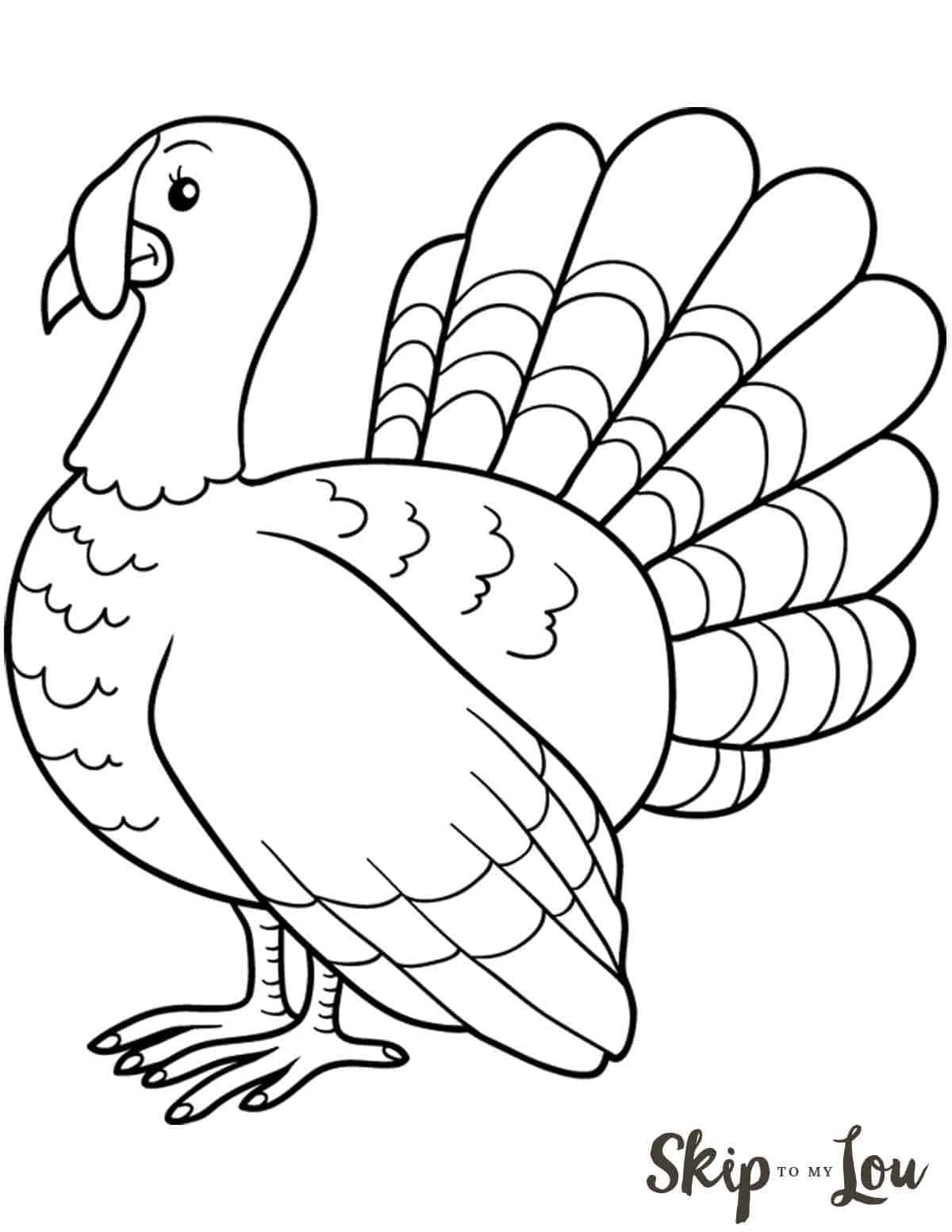 The CUTEST Free Turkey Coloring Pages Skip To My Lou The CUTEST Free Turkey Coloring Pages Skip To My Lou