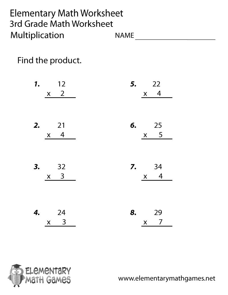grade 3 multiplication worksheets pdf