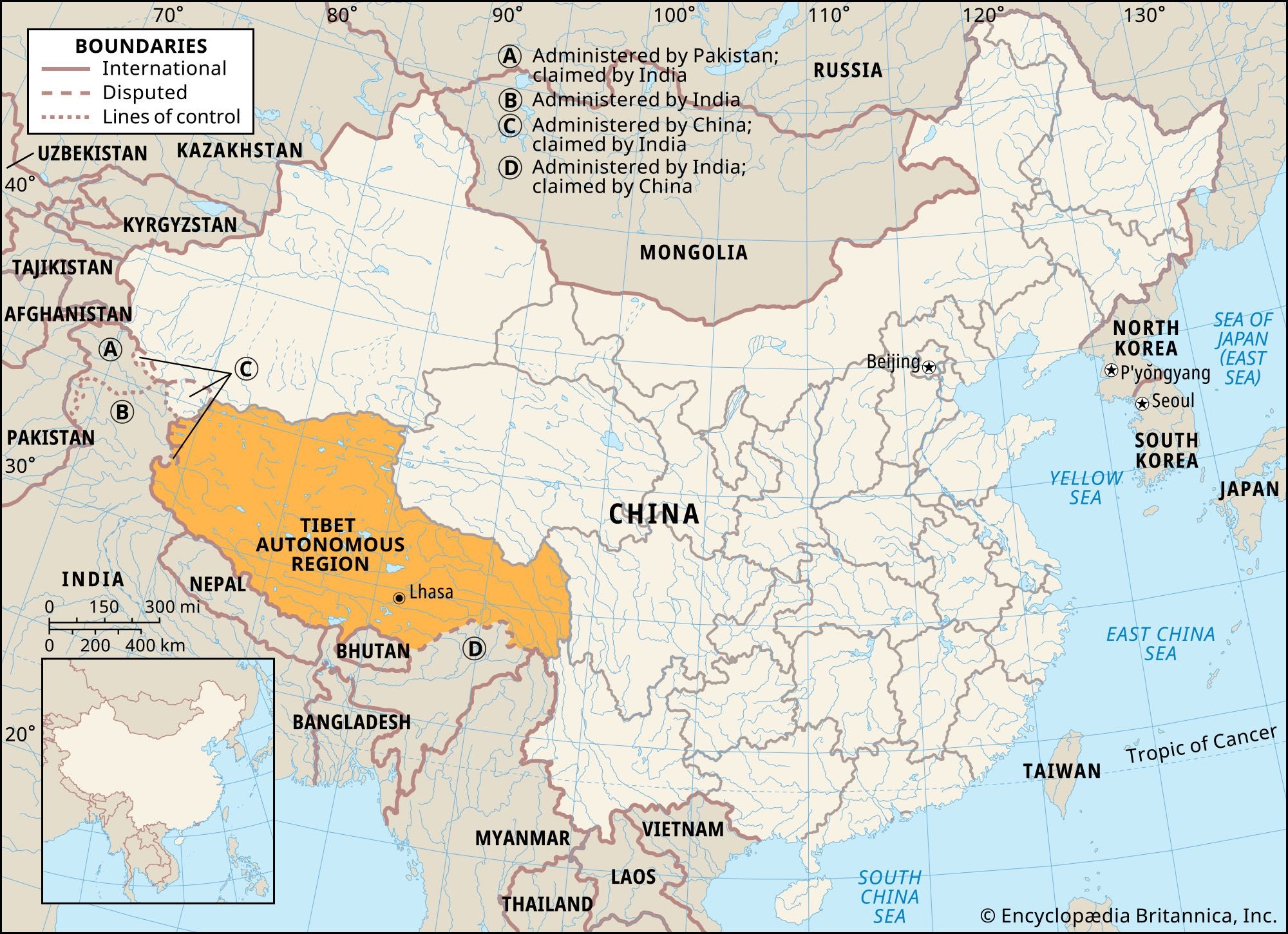 Tibet History Map Capital Population Language Facts Britannica