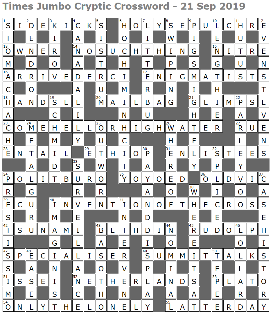 Times Jumbo Cryptic Crossword 1402 Lucian Poll s Web Ramblings