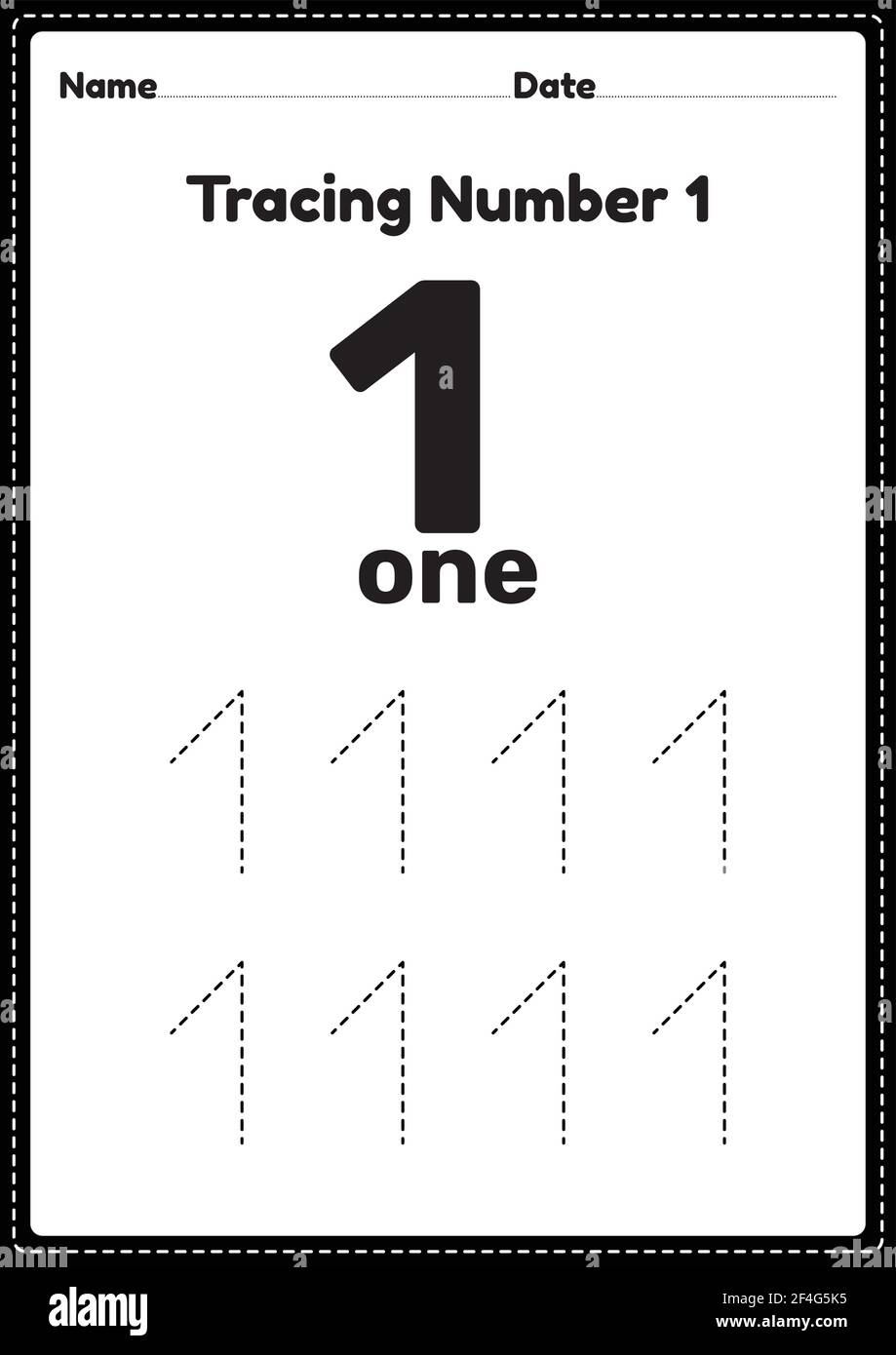 preschool number tracing worksheets preschool number tracing worksheets