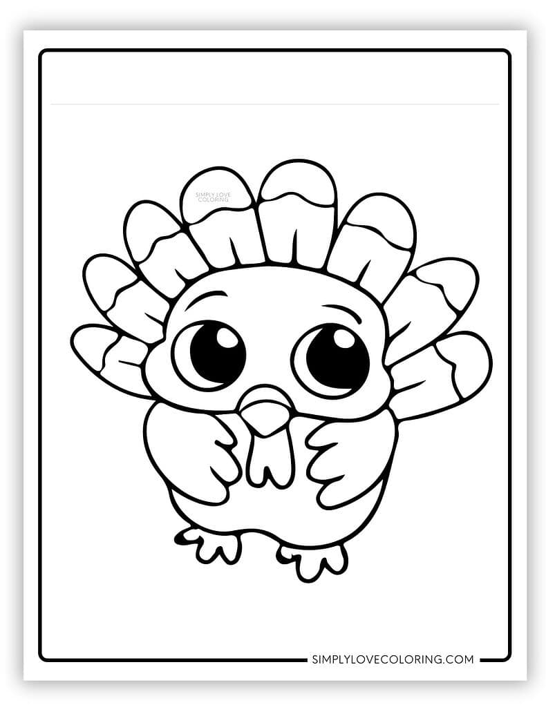 turkey coloring pages to print