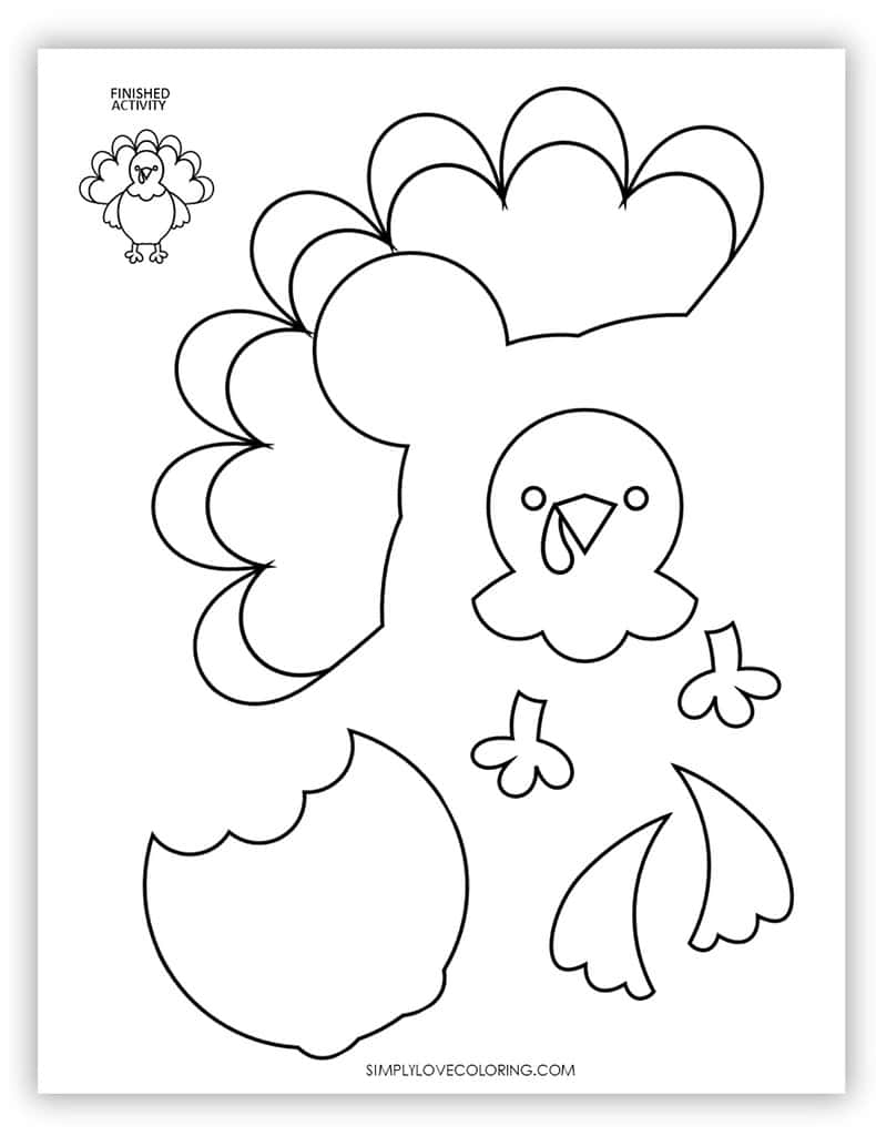 free turkey printable template