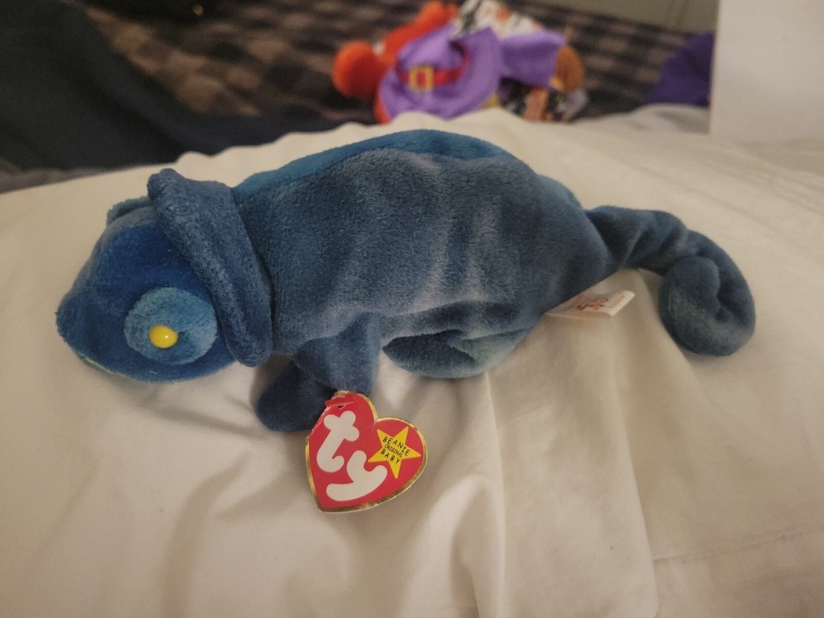 Ty Original Beanie Baby Rare Rainbow 1997 Retired W TRUE Errors W Iggy Fabric 8421040377 EBay