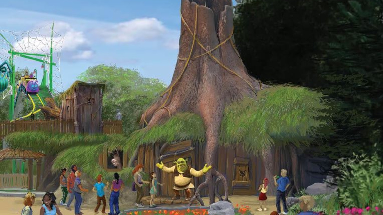 Universal s DreamWorks Land To Feature Shrek Trolls Kung Fu Panda Attractions