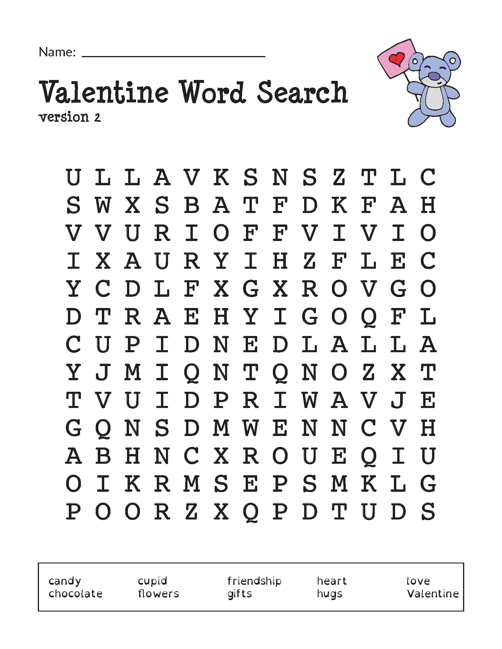 Valentine Word Search Puzzles Gift Of Curiosity Valentine Word Search Puzzles Gift Of Curiosity