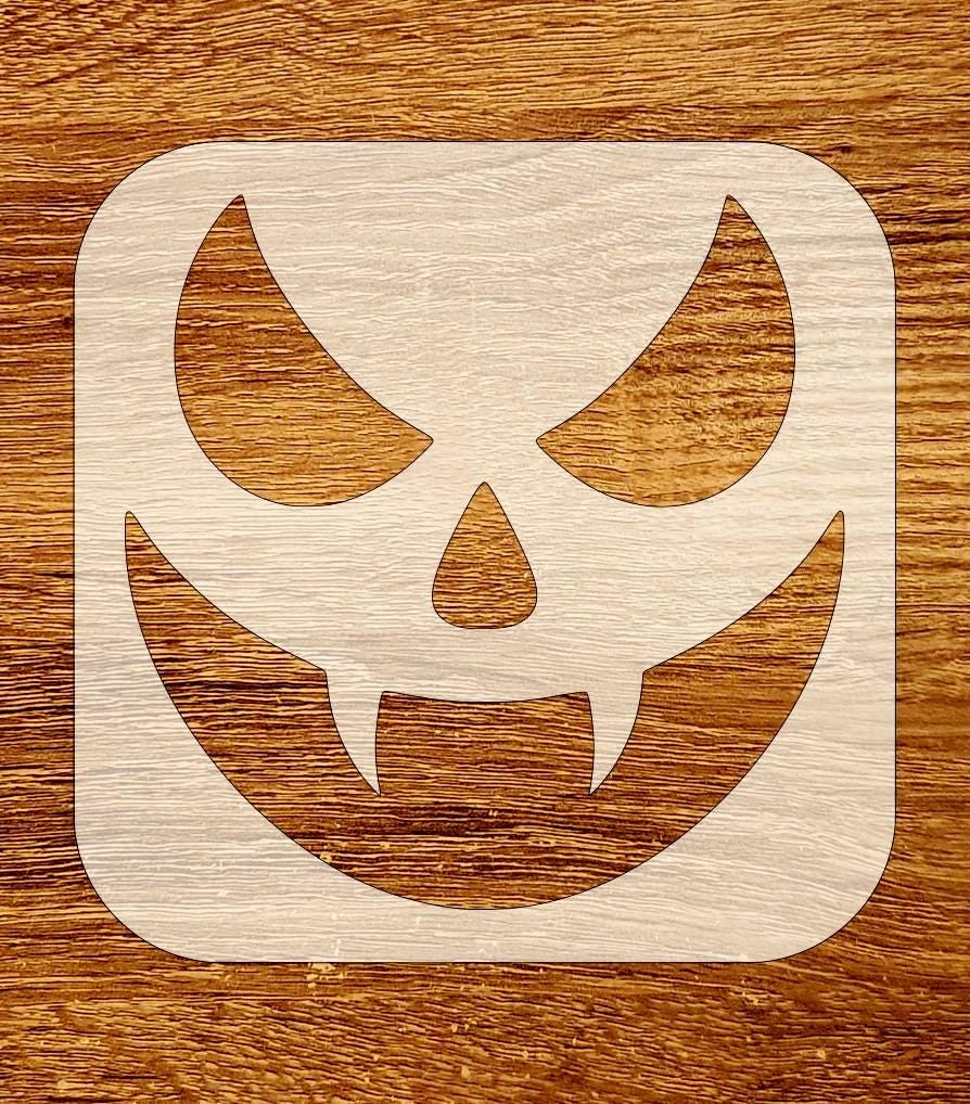 jack o lantern face stencil jack o lantern face stencil