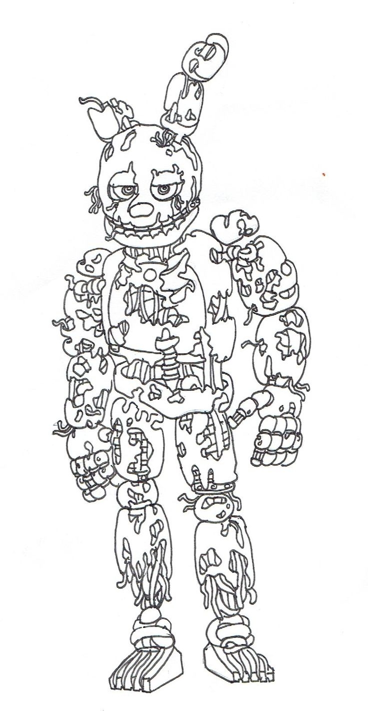 fnaf pictures to color