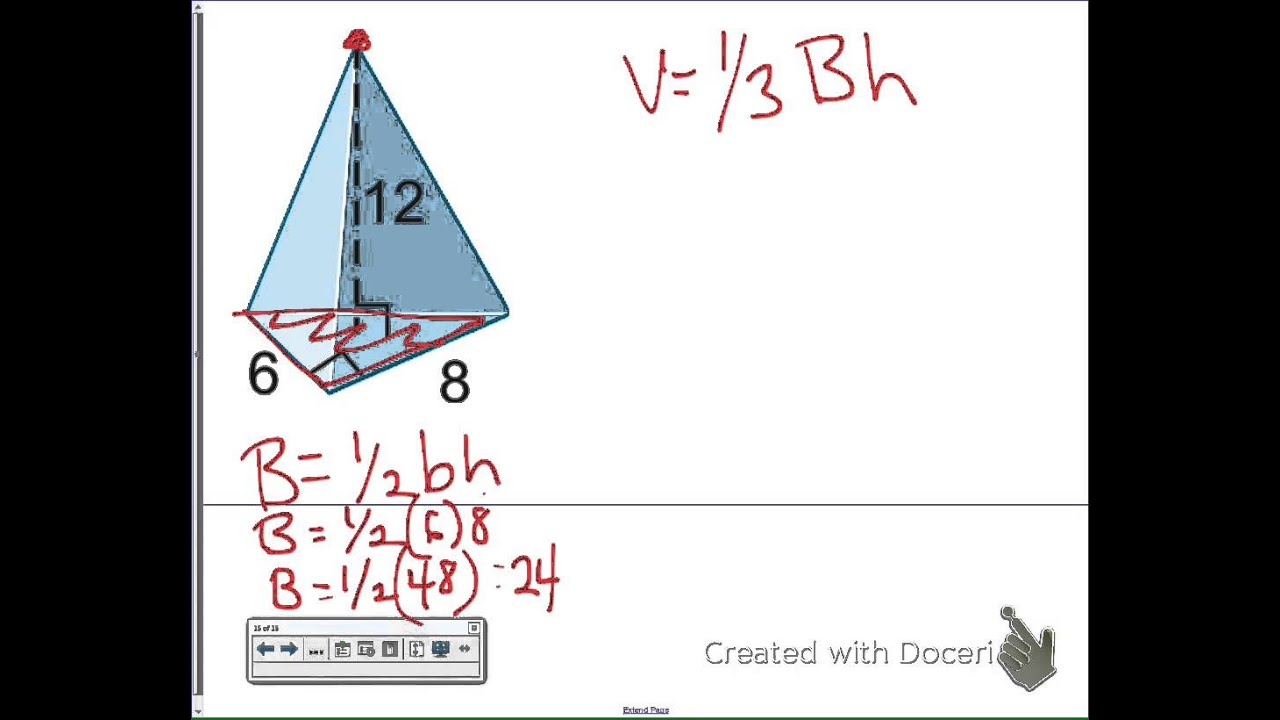 Volume Triangular Pyramid YouTube