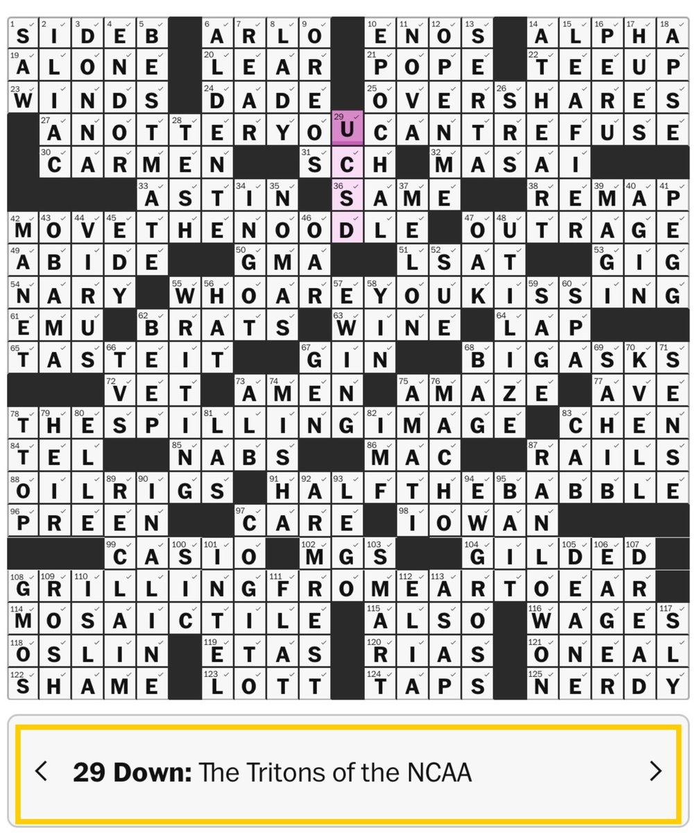 We Know You Would Have Been Able To Solve 29 Down In Yesterday s washingtonpost Daily Crossword We Know You Would Have Been Able To Solve 29 Down In Yesterday s washingtonpost Daily Crossword