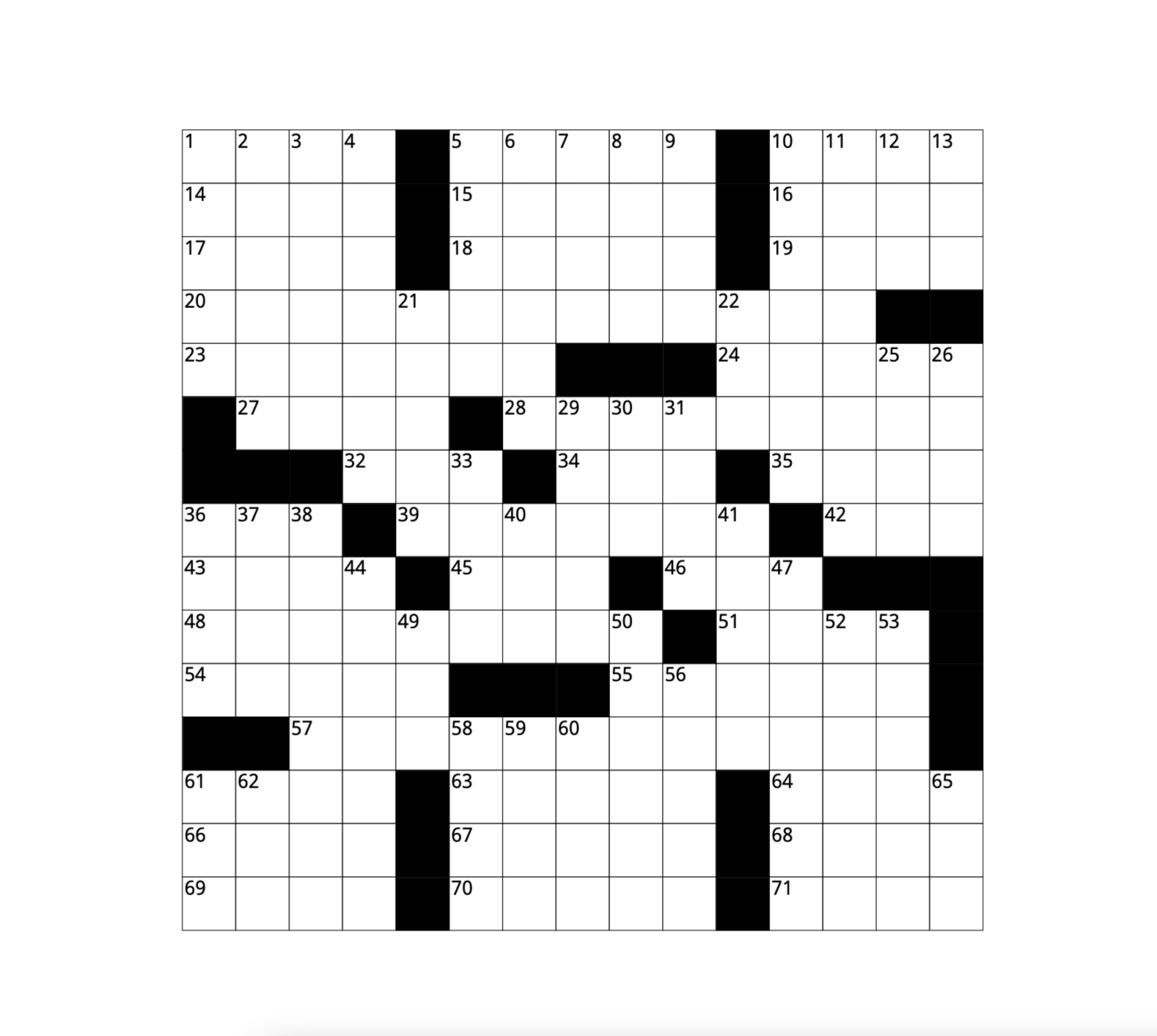 Weekly Crossword The Oberlin Review Weekly Crossword The Oberlin Review