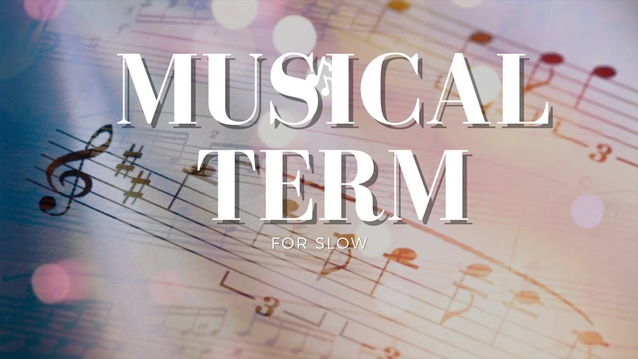 slowly in music crossword slowly in music crossword