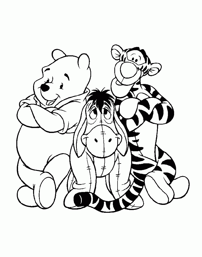 pooh pictures to color pooh pictures to color